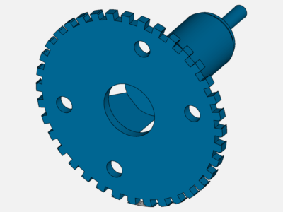 dryer gear stress analysis image