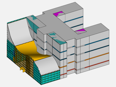 Wind Flow inside building image