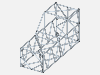 Single seater survival cell test 2 image