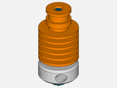 3D Printer Session 1 - heat distribution within the extruder image