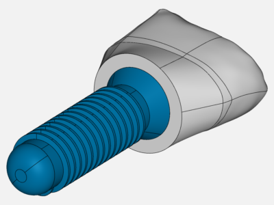 stress analysis of dental composite image