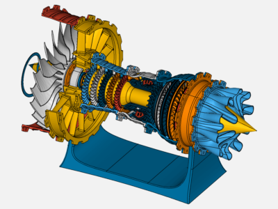 Structural Analysis of a Jet Engine image