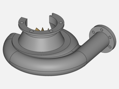 simscale fusion 360 pump image