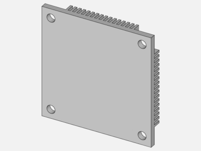 Natural convection for heatsink image