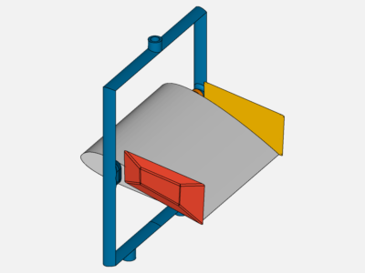 Aerofoil V3 with Frame & V2 Separate Winglets, AoA 15 image