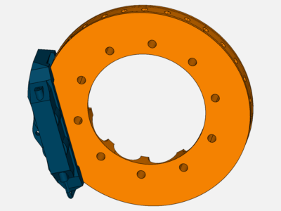 F1 Homework 4.2 - Eigenfrequency analysis of a disk brake image