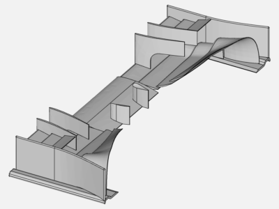 F1 Workshop Example 1 - Fluid analysis of a frontwing image