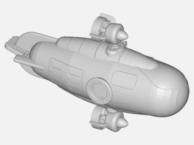 Yellow submarine hydro dynamic study image