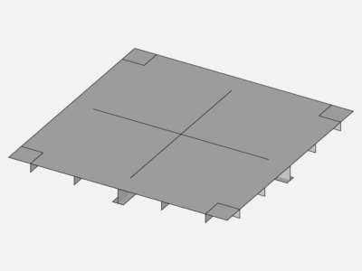 Plate model - ship deck image