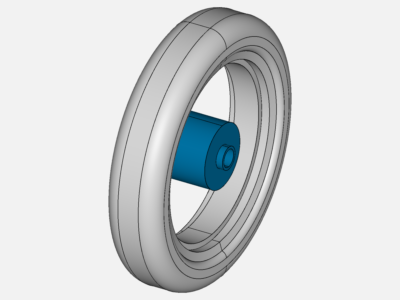 Rotating tyre airflow image