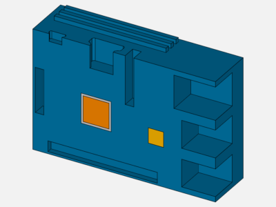 Tutorial - Conjugate Heat Transfer- Cooling of an electronic sink - Copy image