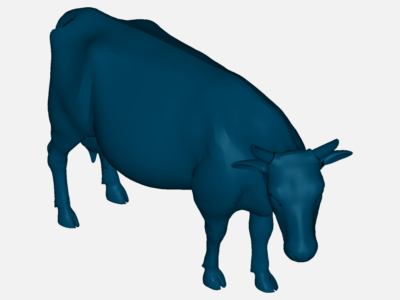 It is a cow. image