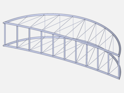 Tutorial - Linear static analysis of a crane image