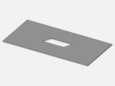 flat plate with a hole image