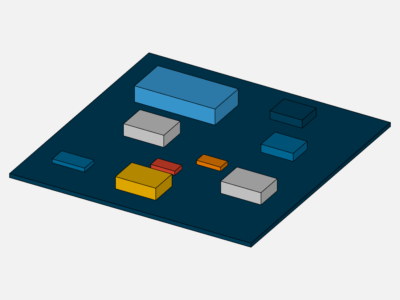 PCB - transient thermal analysis image