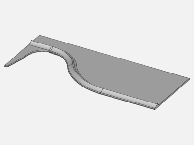 FEA - Bathroom shelf, STEP image