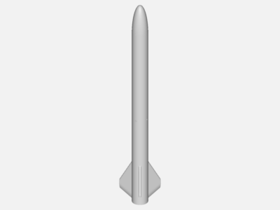 CFD Rocket model image