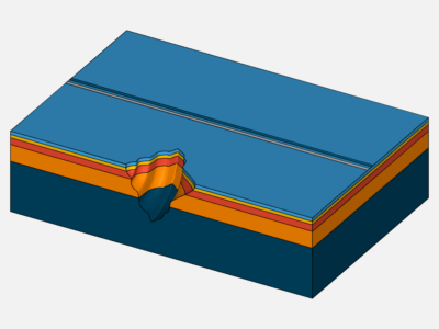 model of a pothole image