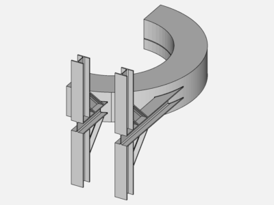 Main detector half support image