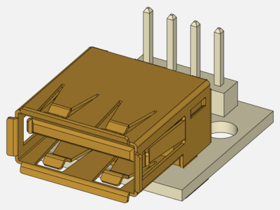 USB Type A breakout image