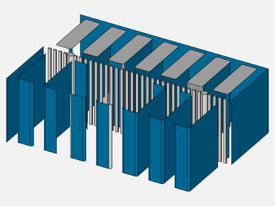 Thermal Analysis of a backing brick without contact definitions image