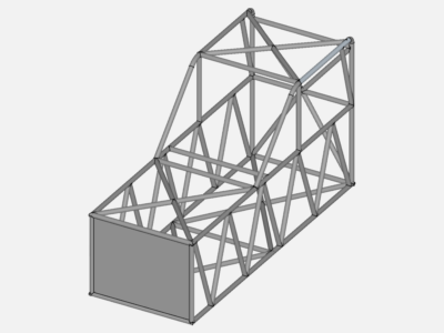 Single seater survival cell image