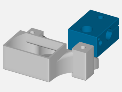 custom extruder  fan duct  prototype image