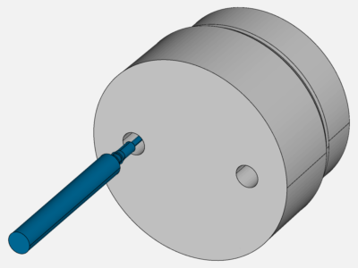 Plastic press-fit dynamic FEA image