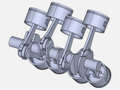 Design and Analysis of Crossplane V8 Engine image