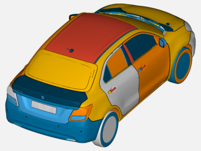 Shaurya's car CFD image