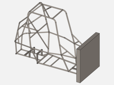 Roll cage impact image