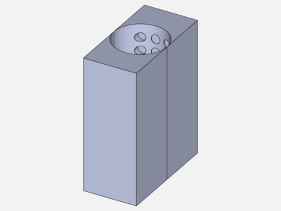 tuberia bola de golf---Simulacion CFD image