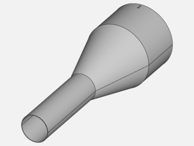 flow analysis in a blower image