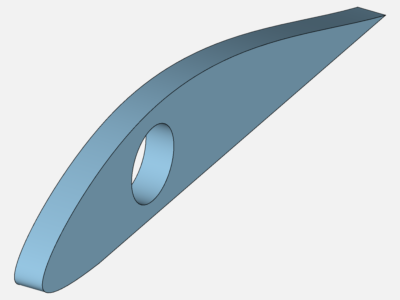 Wing Rib stress simulation image