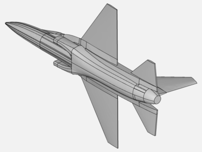 High angle jet image