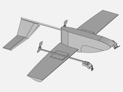 Foward flight 60 degree CFD image