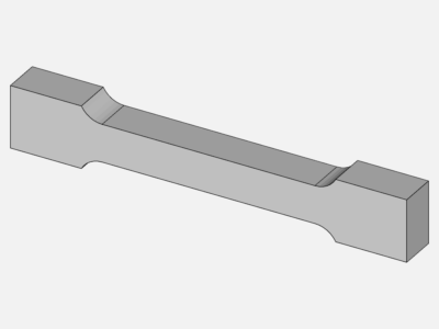 ASTM E8M04 PLATE TYPE - JoséA - FEA image