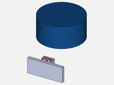 Electromagnetics Simulation on a Magnetic Lifting Machine image