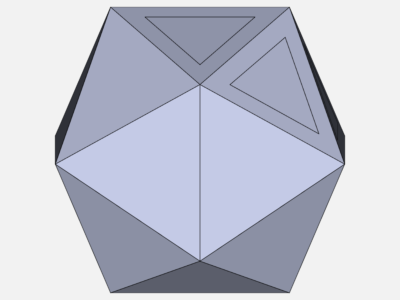 Icoahedron for simscale trials 3 image