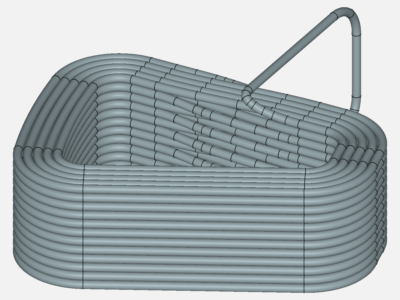 Analysis of Wedge shape coil image