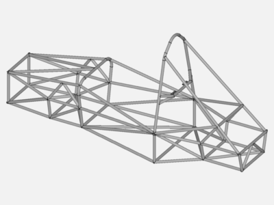 Fsae chassis simulation image