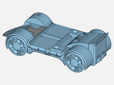 Supercap Dragster - CFD Simulation image