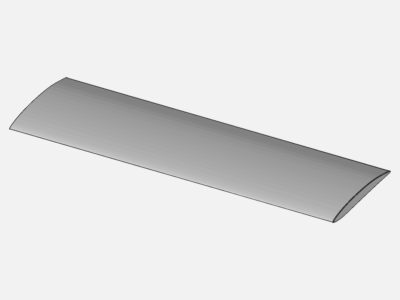 Incompressible turbulent airflow around a spoiler image