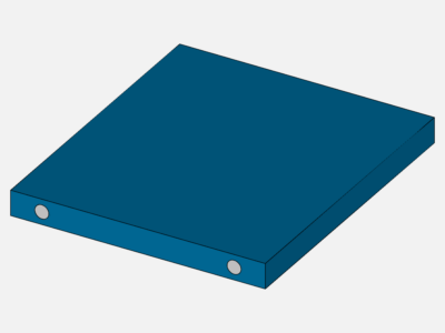 Inverter cooling plate simulation image