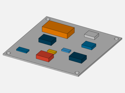 Transient Thermal Analysis of a PCB image