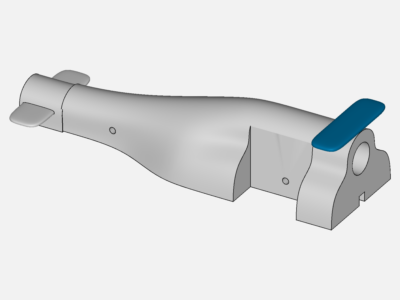 Wind tunnel simulation image