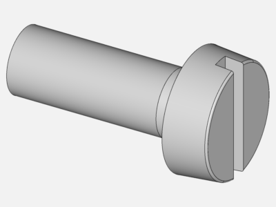 Failure analysis of M3 screw image