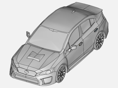 Subaru WRX Aerodynamic Flow Analysis image