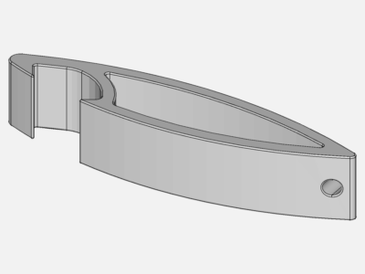 Bottle Opener Simulation Before 3D Printing  image