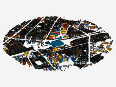 Cheongnyangni wind analysis simulation-2008 test2 image